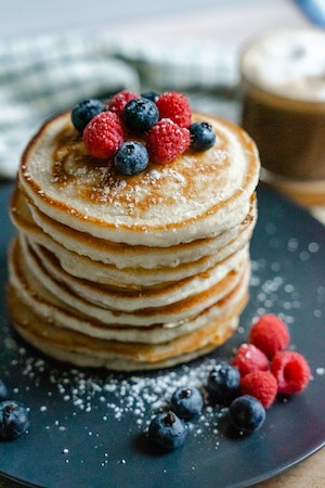 Petit-dej allaitement : pancakes